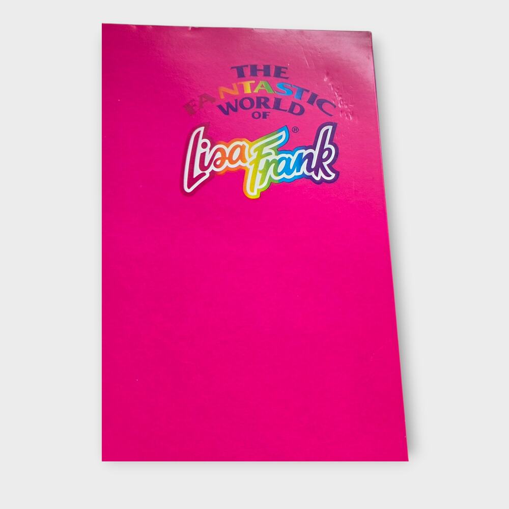 Lisa Frank Vintage Fantastic World 3 Ring Binder Unicorns Rainbow 90s - Picture 5 of 10
